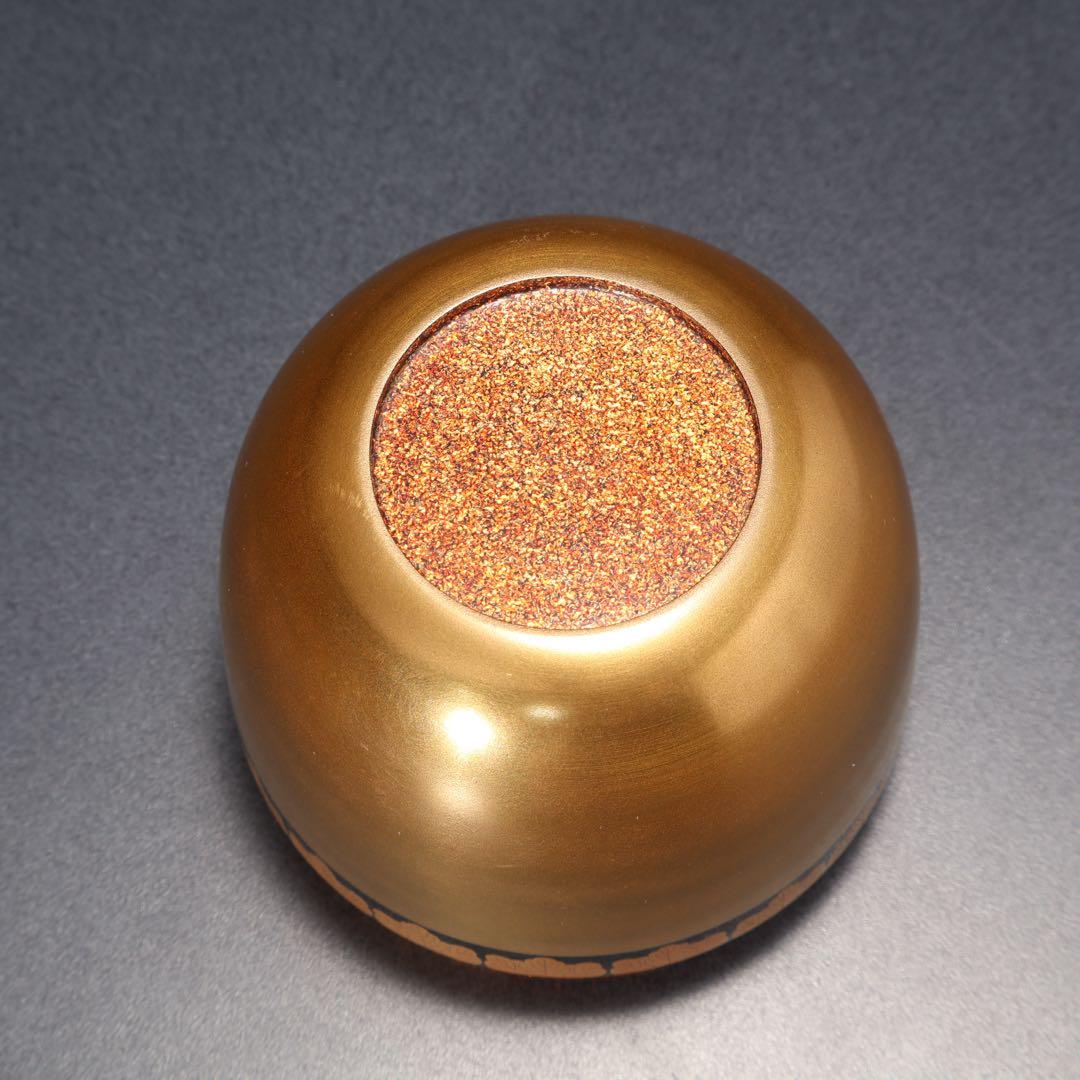 棗 桐 大棗 裏千家鵬雲斎花押 箱書 共箱 R1626お11