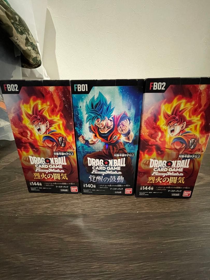 ドラゴンボール フュージョンワールド 覚醒の鼓動 1box 烈火の闘気