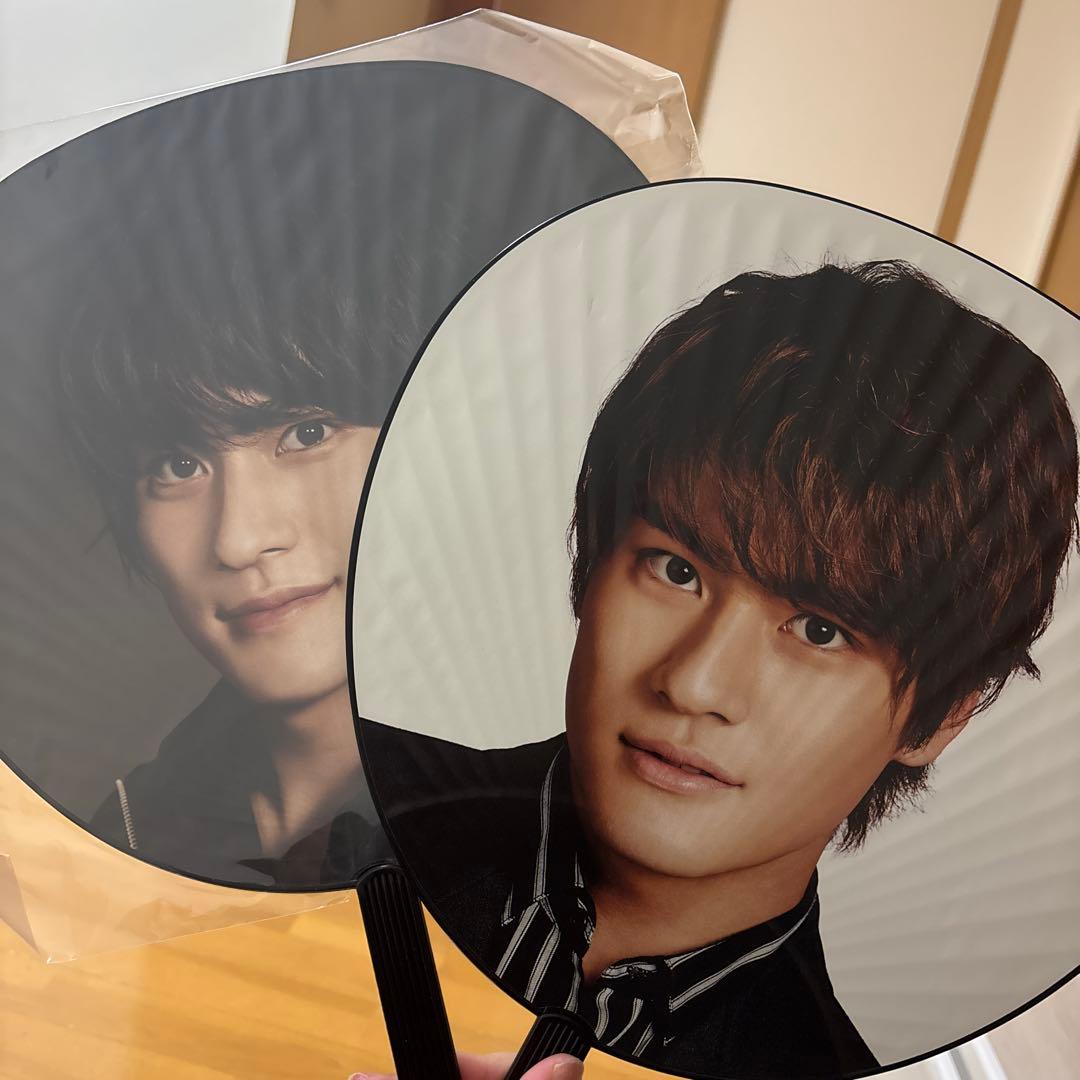 SixTONES 森本慎太郎 うちわ2枚セット - メルカリ