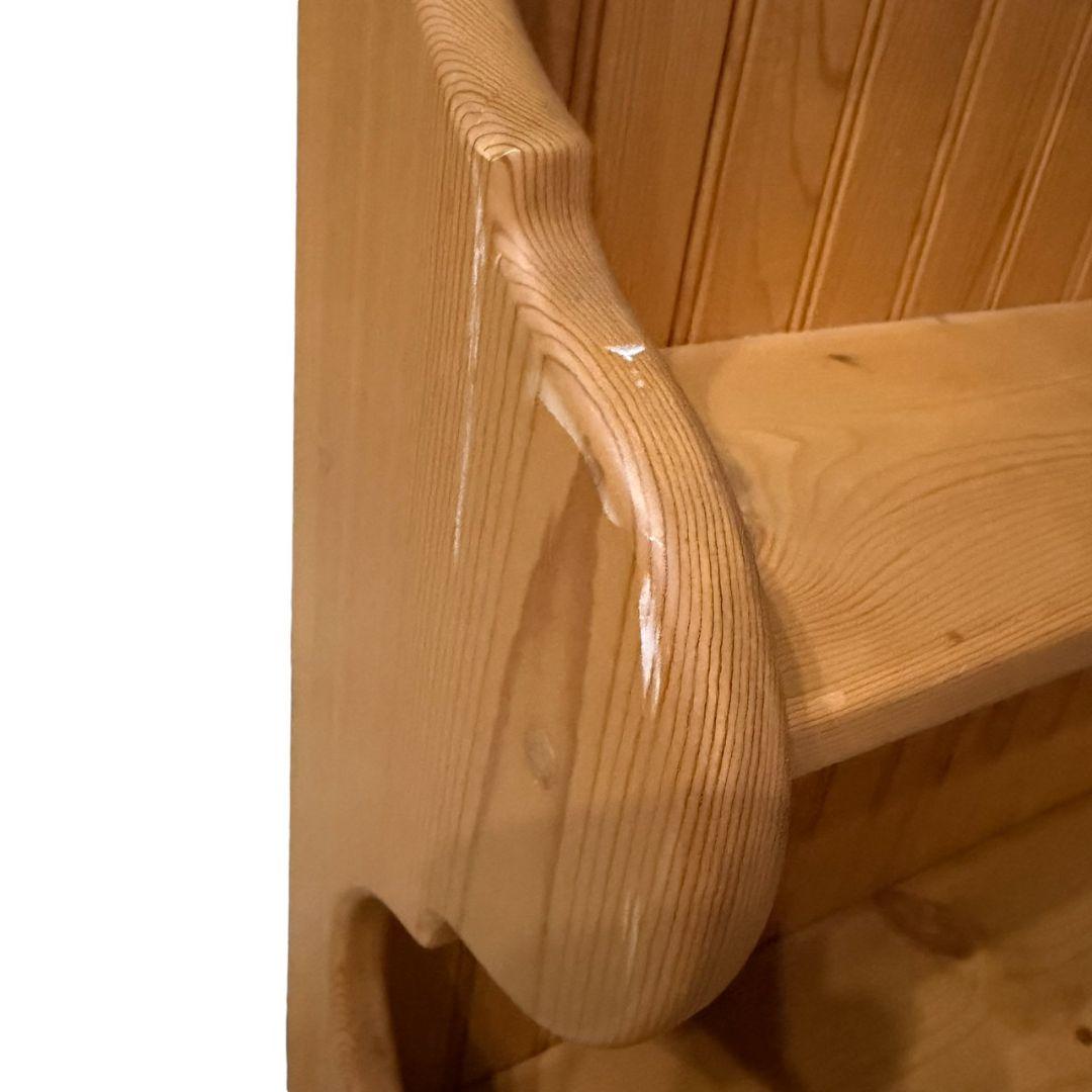 【アメリカンカントリー】キャビネット　家具　ハート　棚　シェルフ　木製　②