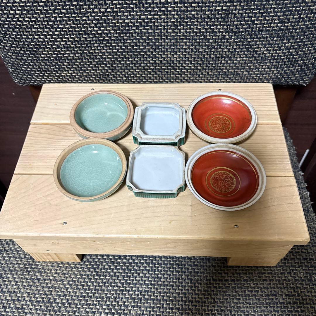 勝仙青磁香合　九谷焼香炉　九谷洋山香合 お値下げばら売り可能