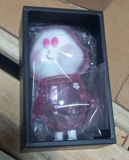 インディーズソフビ✨モジャキング✨クリアピンク✨美品✨