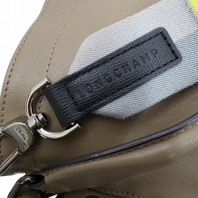 ロンシャン LONGCHAMP 3D 2way レザー ショルダーバッグ