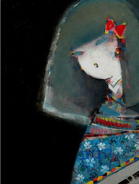 絵画 間瀬 顕 椿