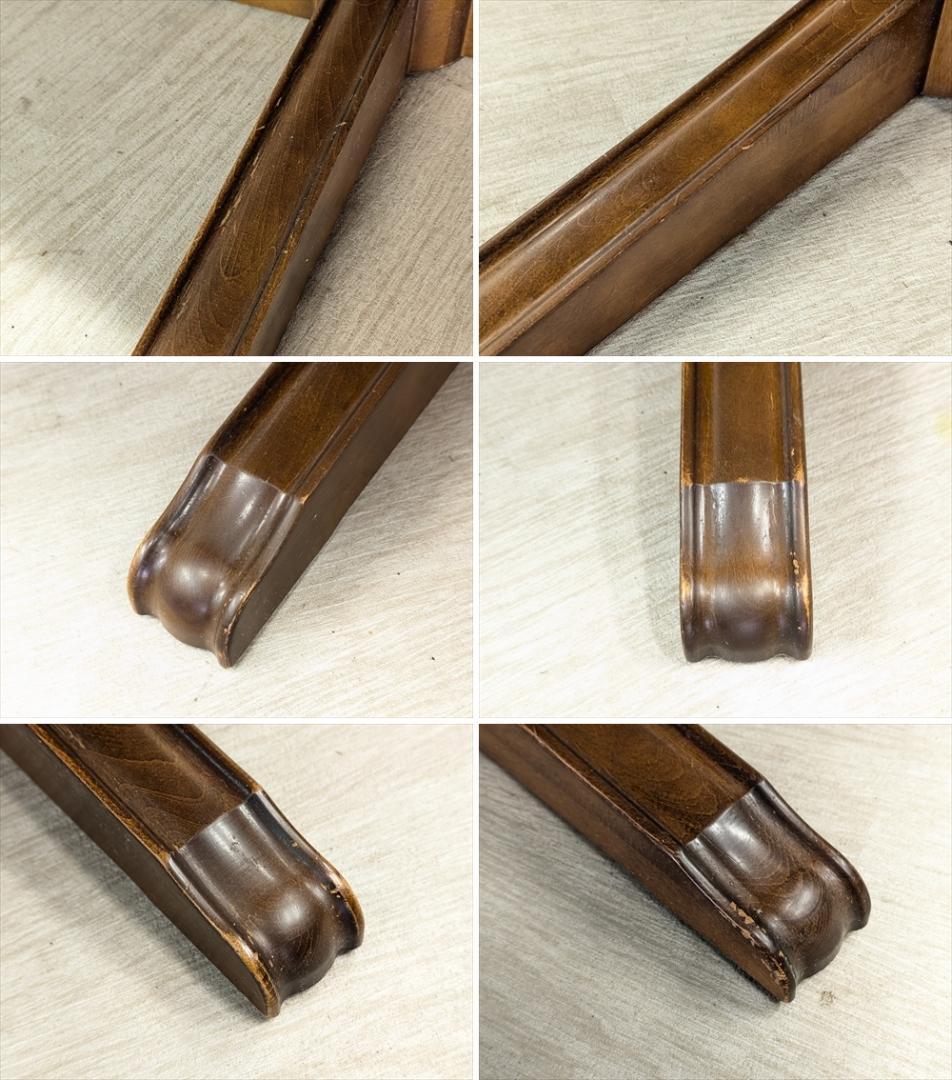 美品　カリモク　ラウンドテーブル　ダイニングテーブル　丸テーブル　食卓テーブル