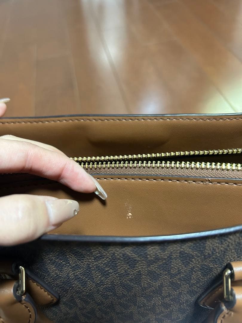 MICHAEL KORS ブラウン ハンドバッグ