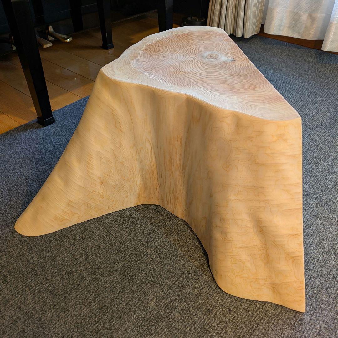 まな様専用 天然檜 切り株 椅子 スツール テーブル 高さ約25㎝