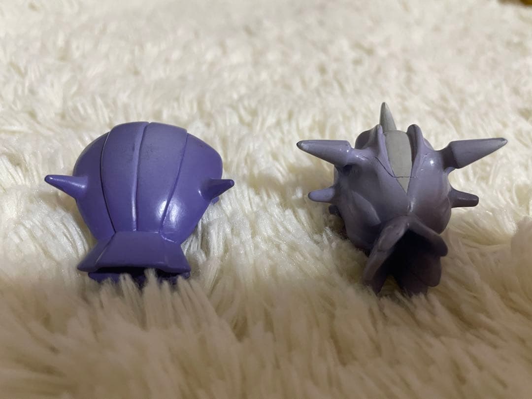 レア✴︎希少品【シェルダー&パルシェン】モンコレ　初期　フィギュア