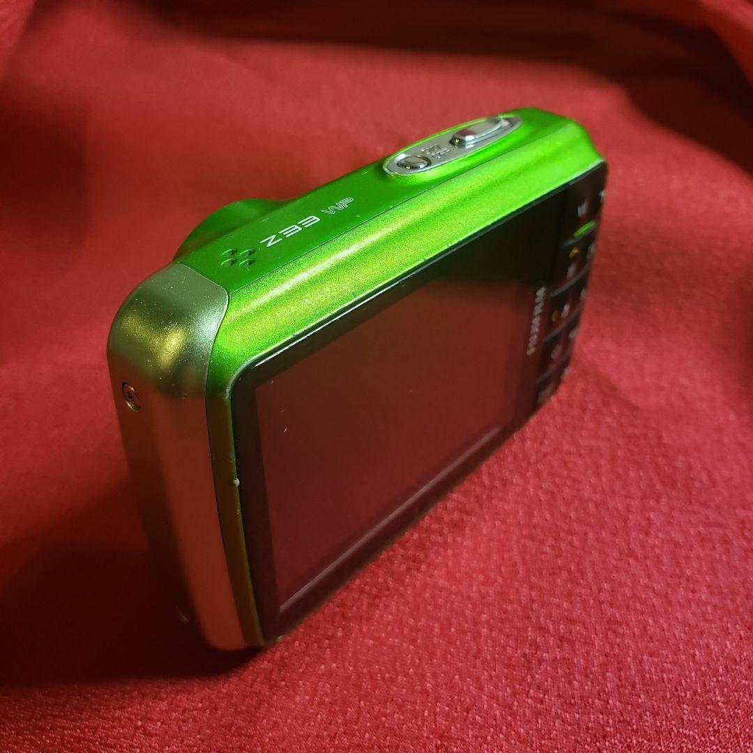 FinePix Z33WP デジカメ デジタルカメラ 緑 グリーン 防水 - メルカリ