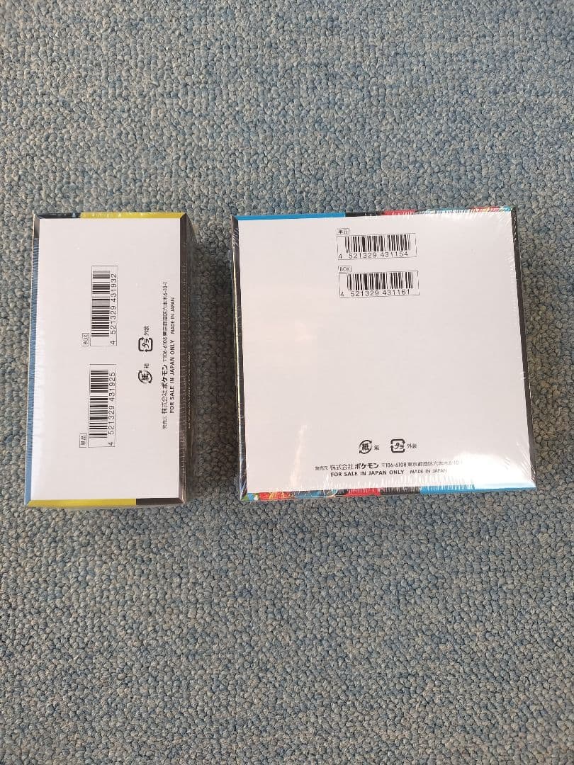 ポケモンカード MEGA ドリームex1BOX　メガブレイブ1BOXシュリンク付