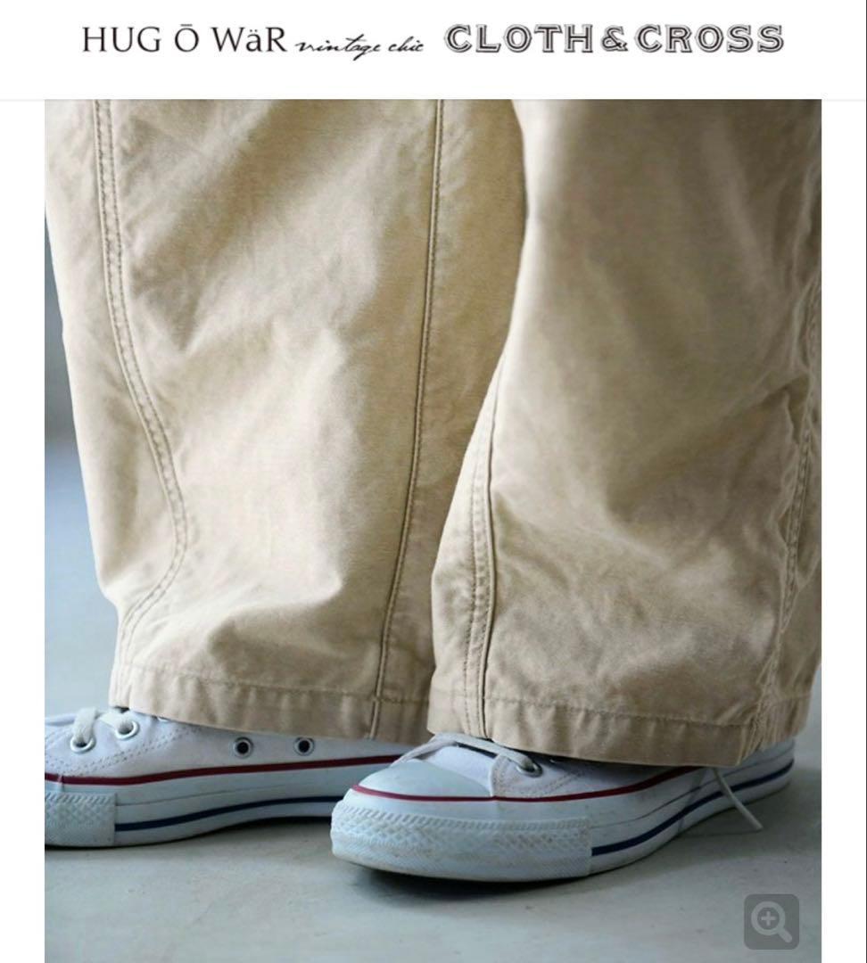 CLOTH&CROSS クロスアンドクロス　バレルベイカーパンツ