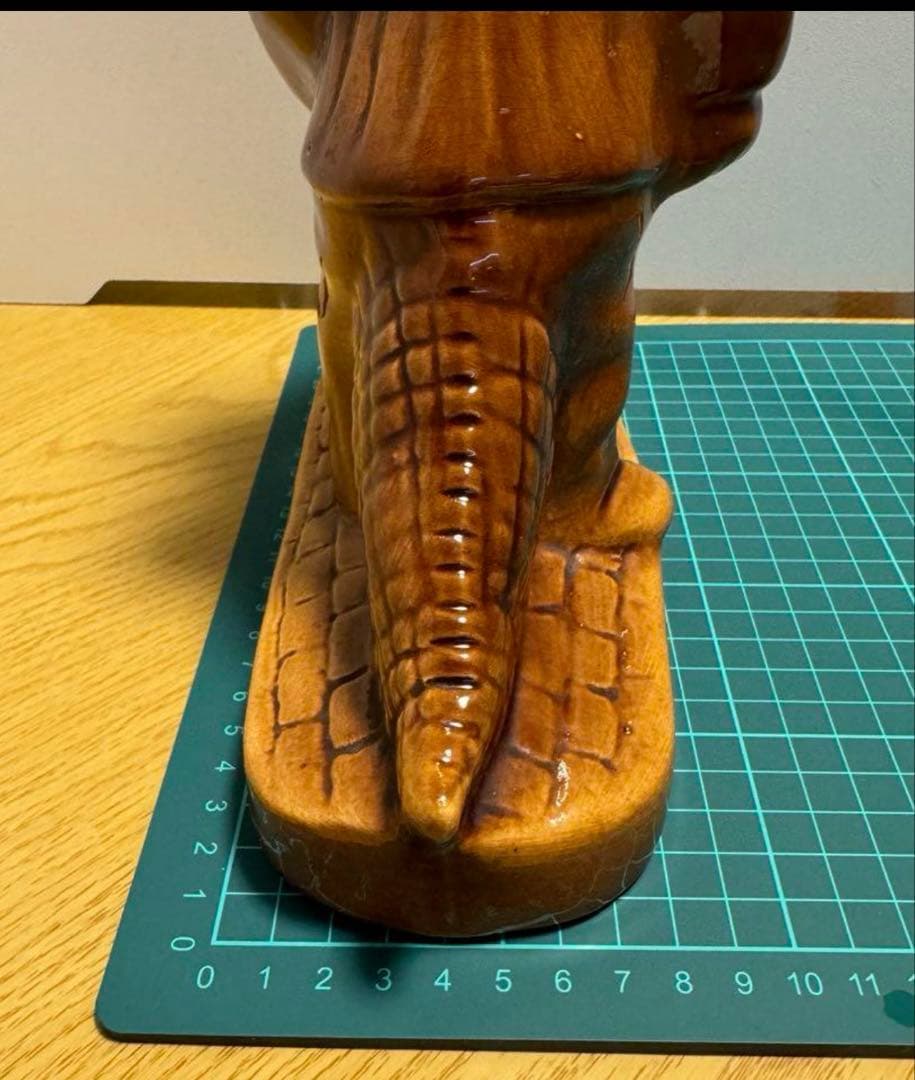 激レア‼️ソビエト アンティーク 大きなチェブラーシカとゲーナの陶器