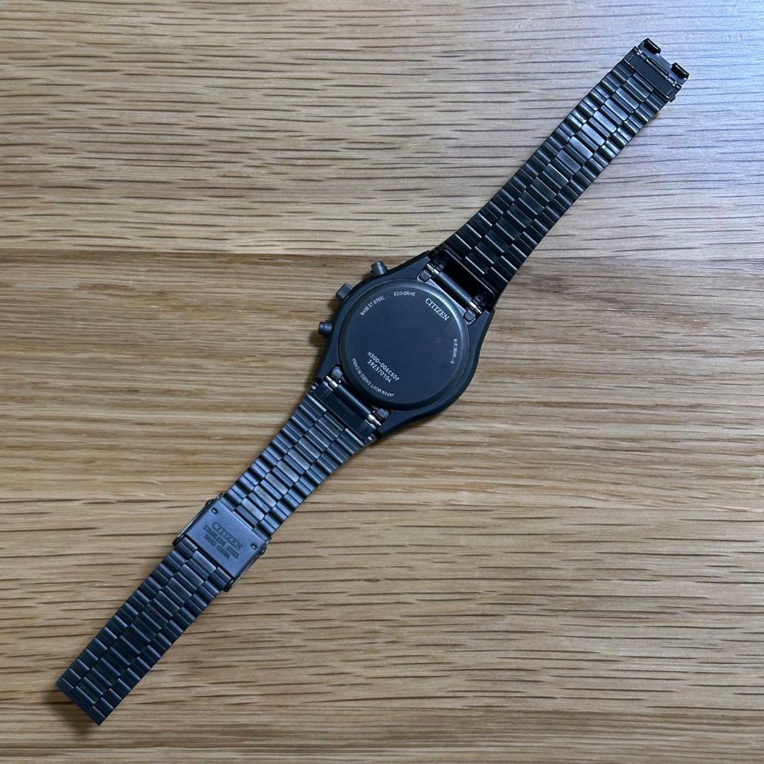 CITIZEN レコードレーベル 1984クロノグラフ 復刻限定 オンタイム別注