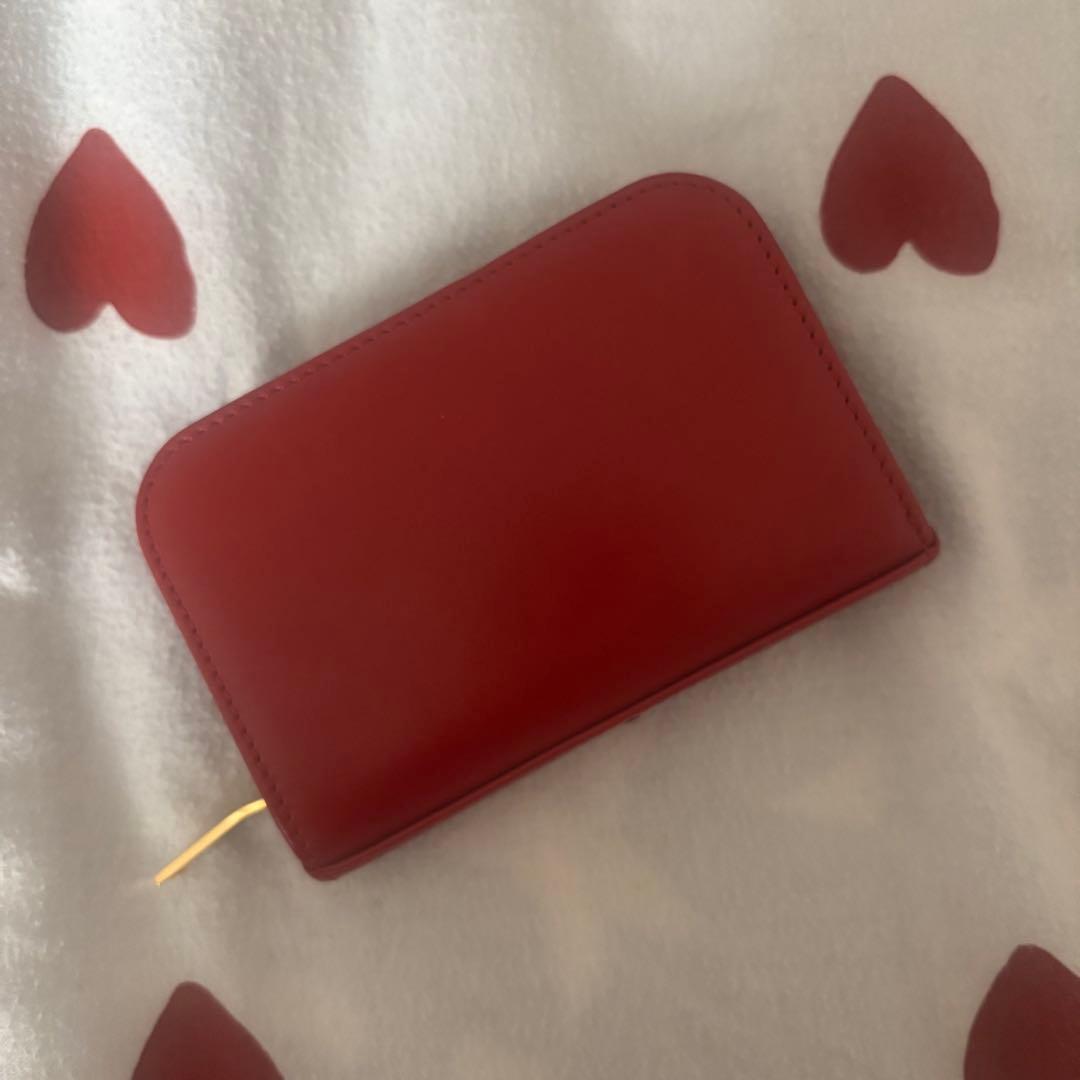 SAINT LAURENT ケース ワインレッド