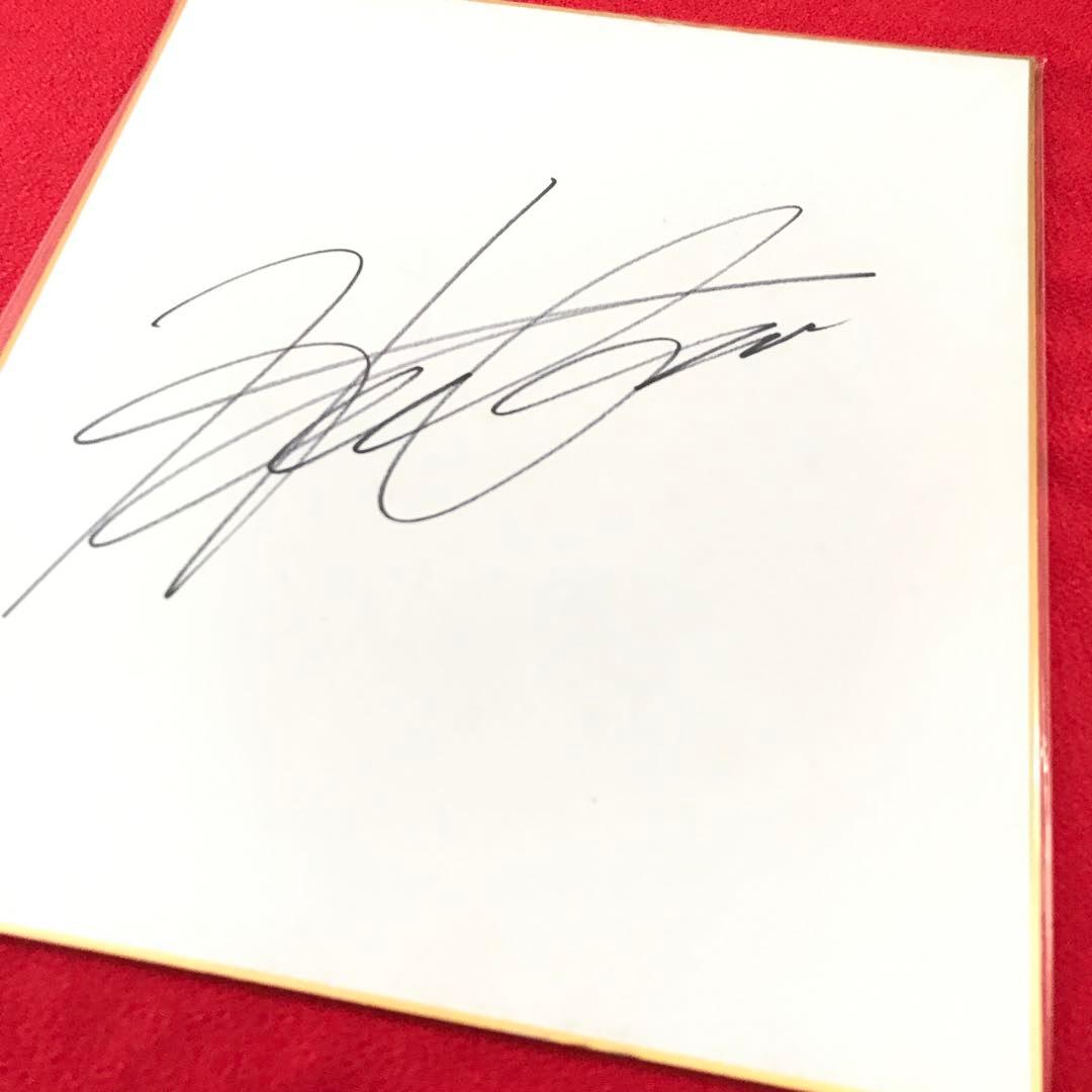 男子ゴルフ 松山英樹 選手 直筆サイン色紙 - メルカリ