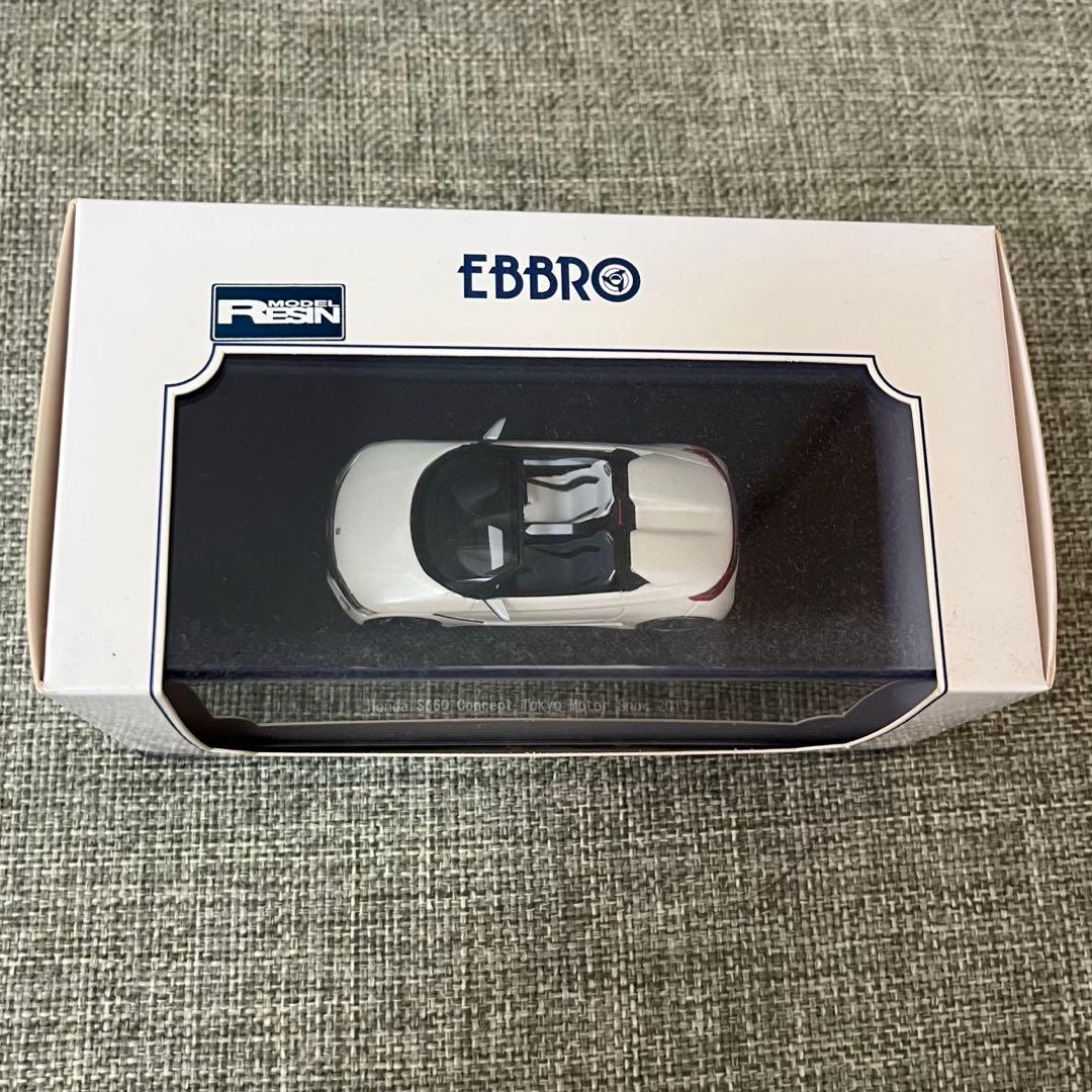 ミニカー 1/43 EBBRO Honda S660 TokyoMotorShow2013