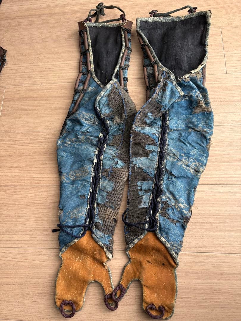 甲冑　等身大　当時物　鎧櫃付き