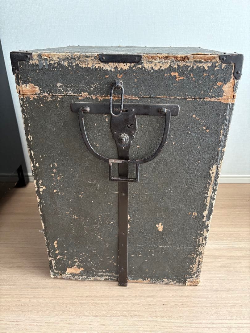 甲冑　等身大　当時物　鎧櫃付き