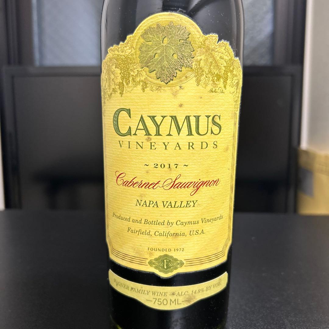 Cassさん専用)CAYMUS VINEYARDS CS 2017 750ml
