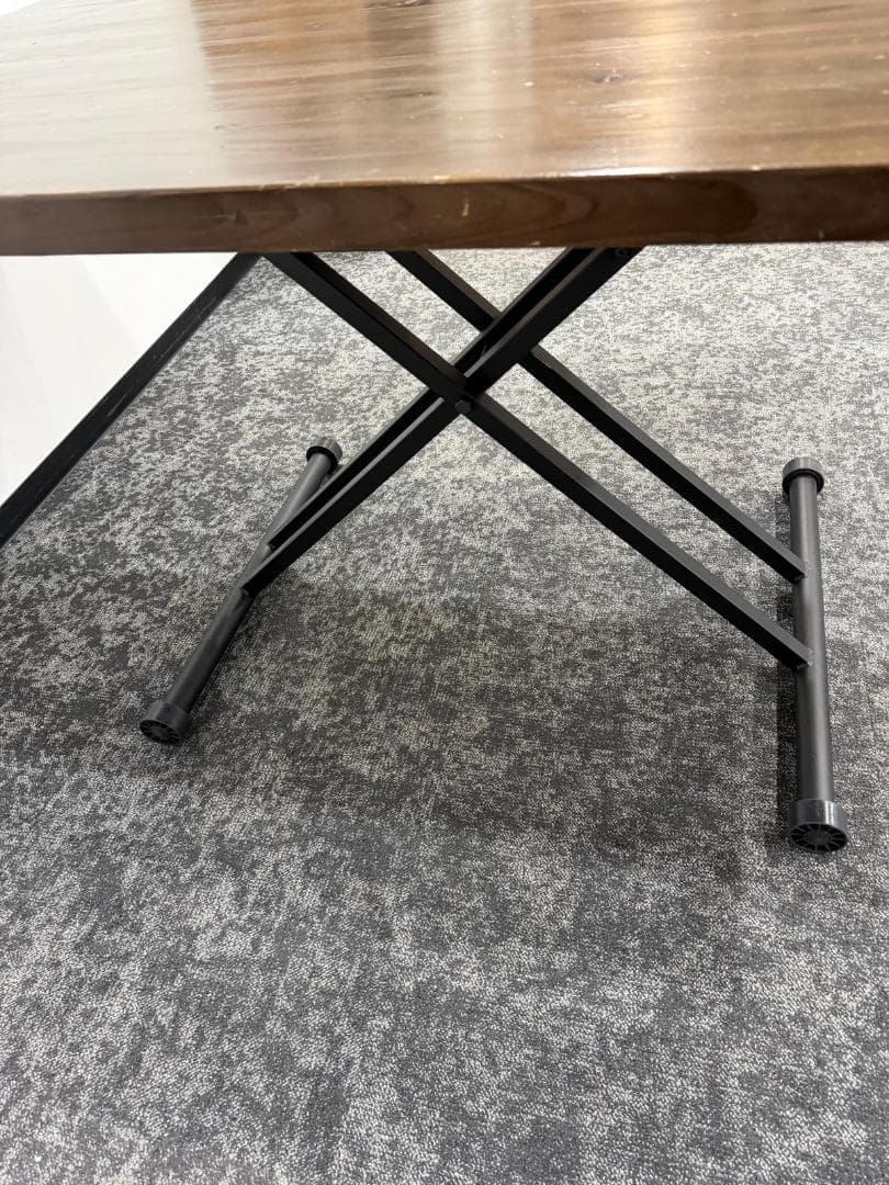 UP PULLEY LIFTING TABLE おしゃれ昇降式ダイニングテーブル