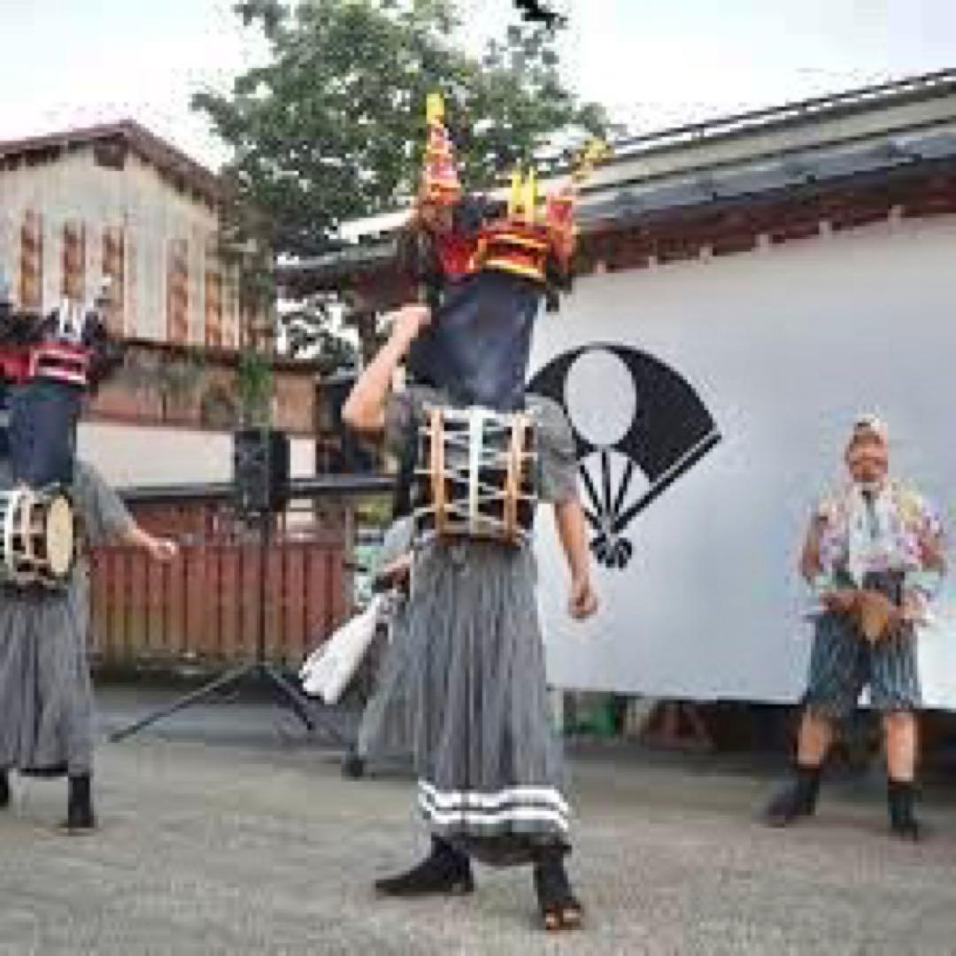 戦前廃絶古玩 秋田県角館・郷土玩具・桜人形佐々楽（ササラ）舞×2