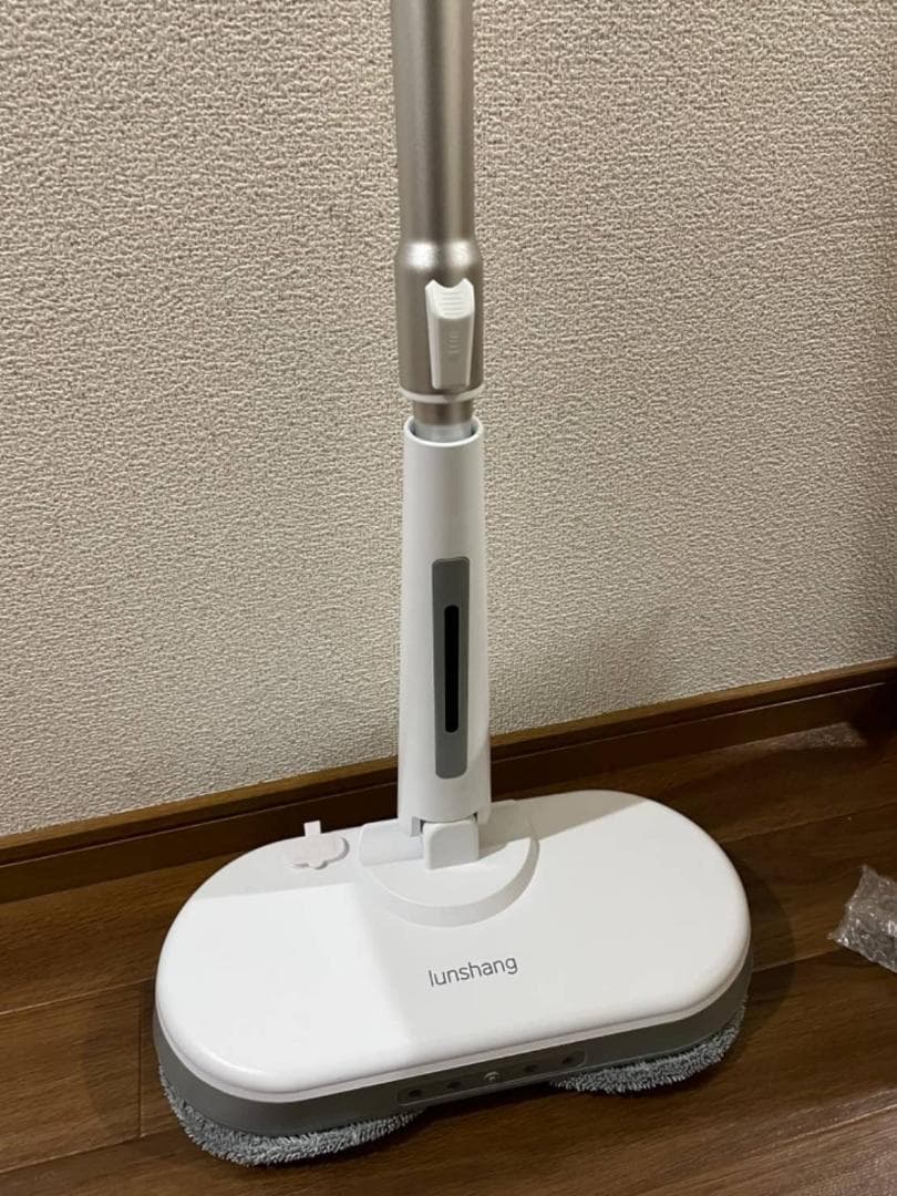 コードレス回転モップ 長さ調節可 スプレー機能付き オンライ