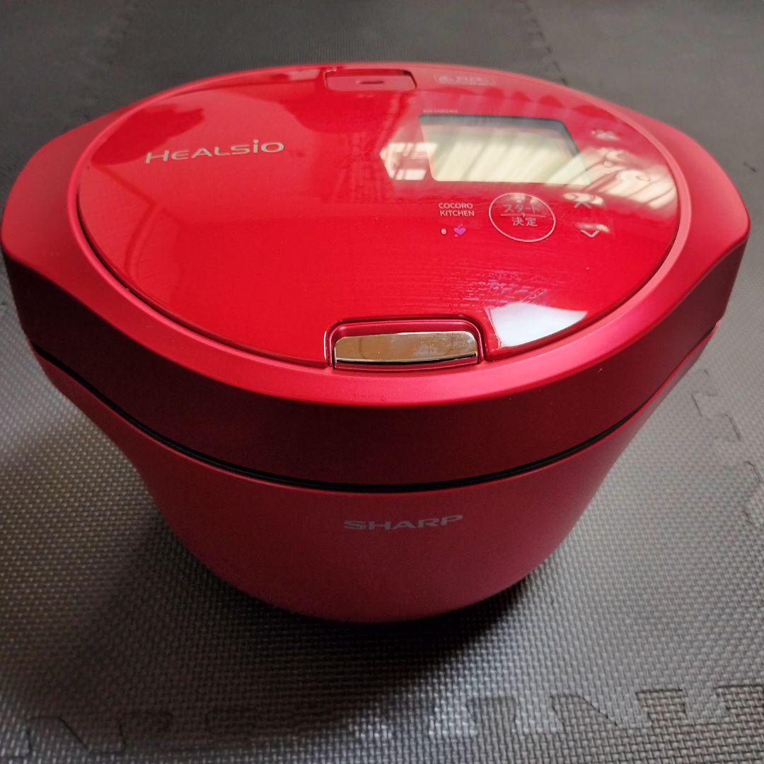 SHARP　ヘルシオ　ホットクック　KN-HW24G-R　水なし自動調理鍋