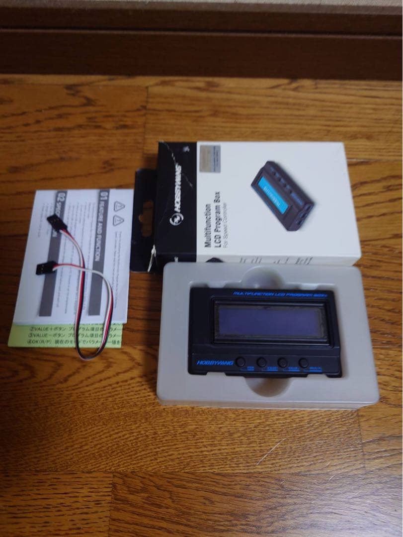 ホビーウイング justock G3S ESC とタミヤ 15.5 ブラシレス