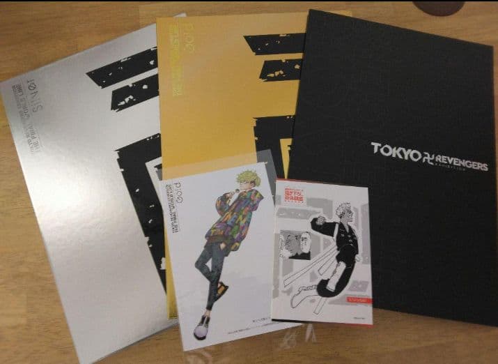 東京リベンジャーズ 最後の世界線 Gold Silver 原画展 図録 シール