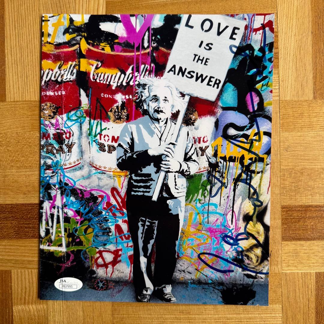 Mr. Brainwash サイン入り ポスター MR. BRAINWASH 