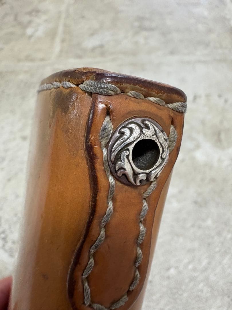 ビーズ屋公ちゃん　コードバン　　　　　　ミドルウォレット　H160xW90mm