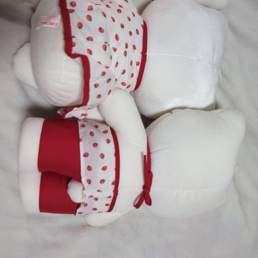 【希少】2002年※ハローキティちゃん❤イチゴキティぬいぐるみ♪3体