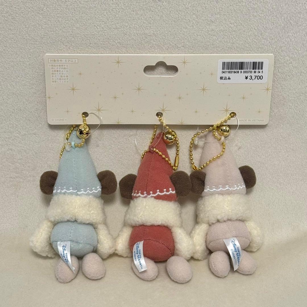 東京ディズニーリゾート　クリスマス　リルリンリン　トート　ぬいぐるみチャーム