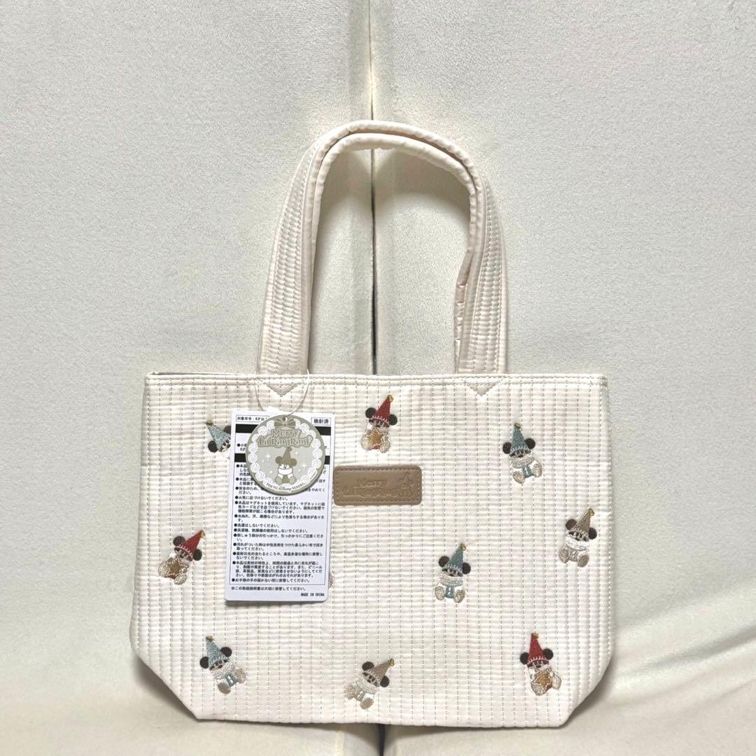 東京ディズニーリゾート　クリスマス　リルリンリン　トート　ぬいぐるみチャーム