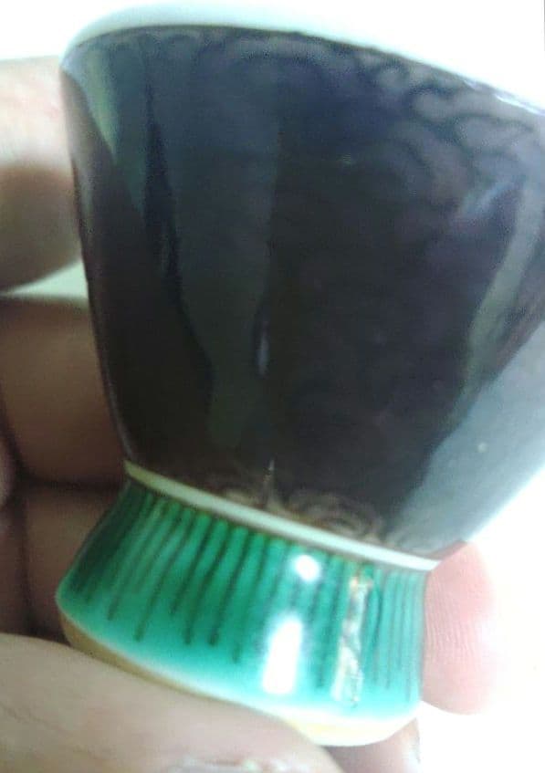 人間国宝 徳田八十吉 初代 杯 盃 猪口 酒器 九谷焼