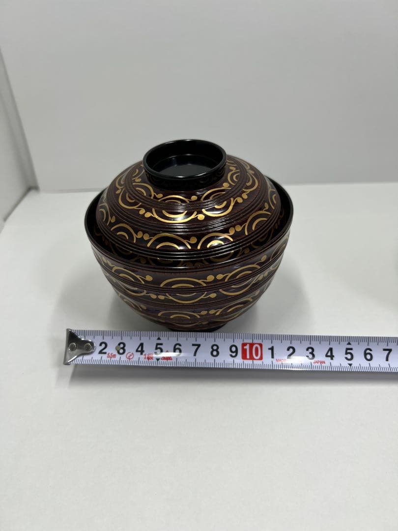 金蒔絵波唐草吸物椀 象彦 五客揃
