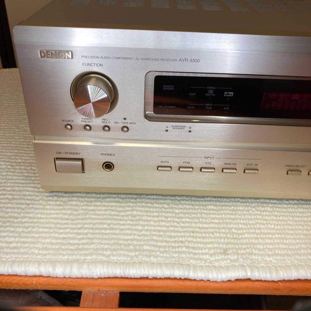 美品】DENON デノン AVサラウンドレシーバー AVR-3300