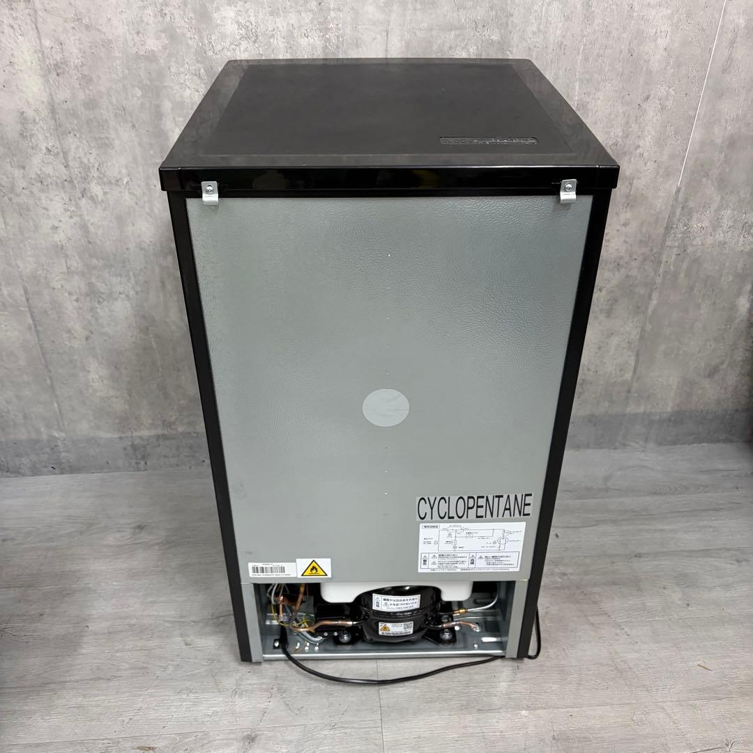 2024年製 コンフィー ノンフロン冷凍冷蔵庫 2ドア RCT90BL(E)