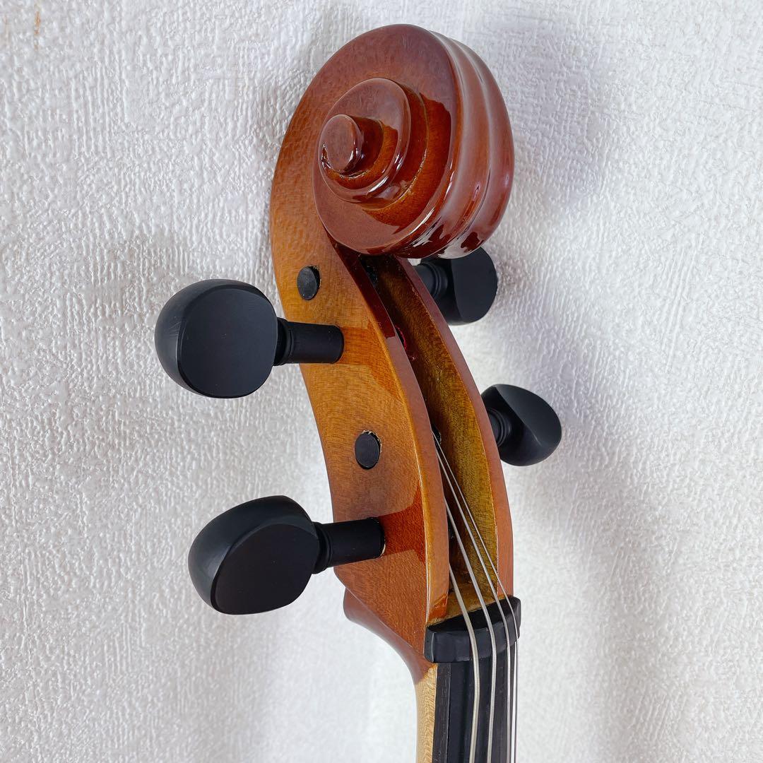 チェロ　弓付き　4/4 状態良好！ブランド不明　入門にいかがでしょうか