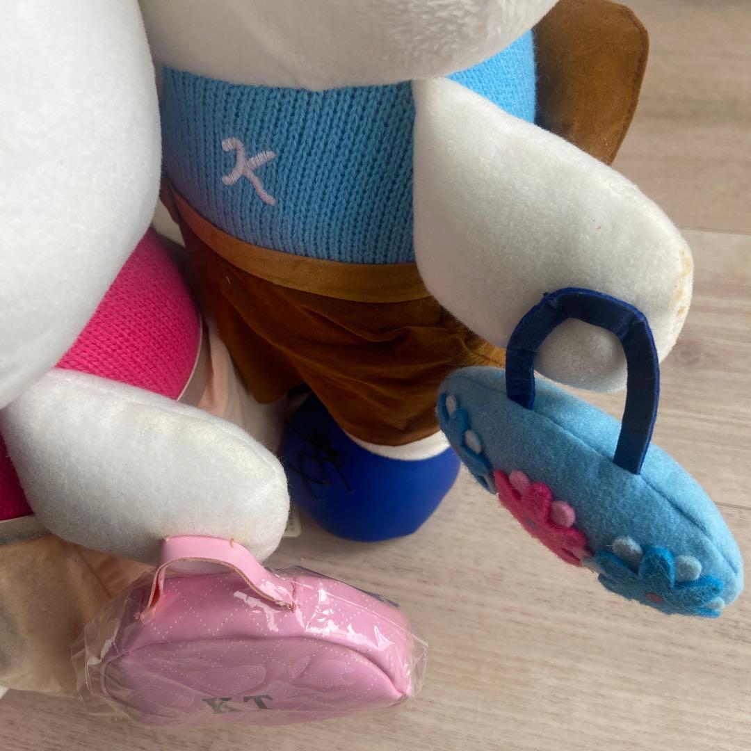 サンリオ　キティ ぬいぐるみ おでかけ　特大　平成レトロ　大きい　希少レア