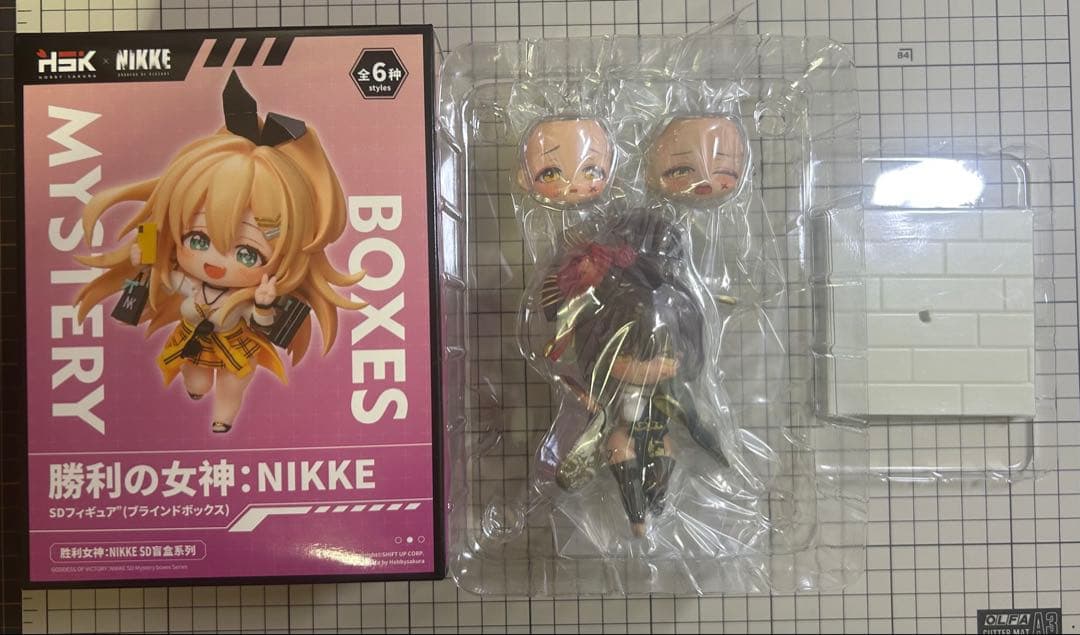 勝利の女神NIKKE SDフィギュア デフォルメフィギュアブランノワール