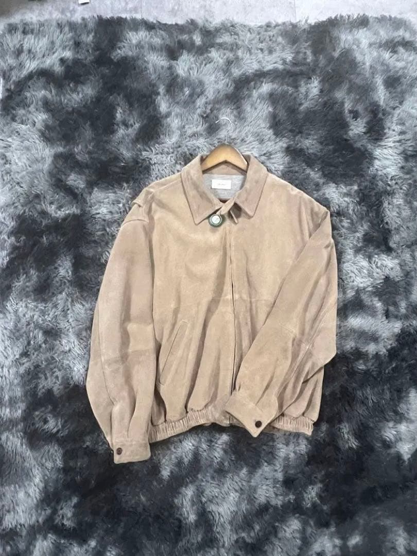 The Row Ronan suede レザージャケット The Row Ronan Suede Calfskin Leather Biege Bomber Jacket | eBay