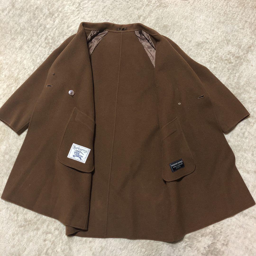 Burberry バーバリー ロングコート カシミヤ混 ウール100%