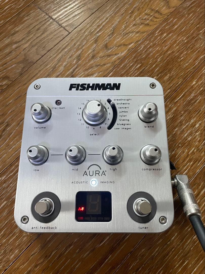 FISHMAN AURA SPECTRUM アコギ用プリアンプDI