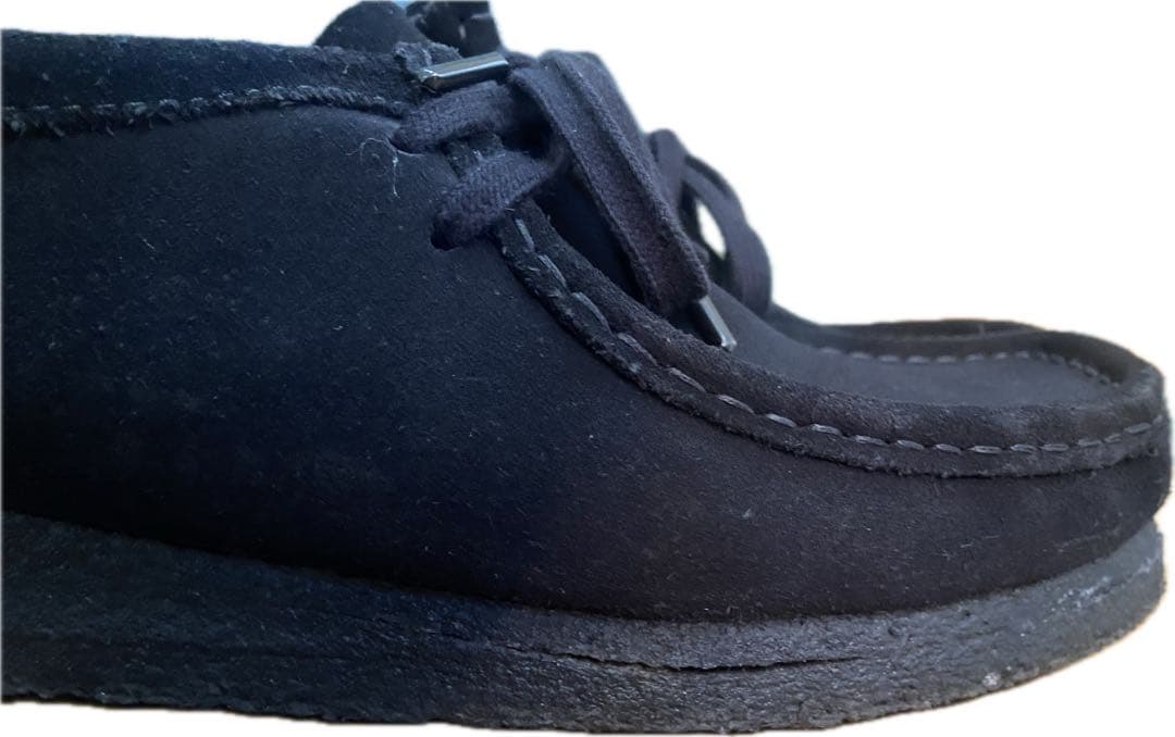 クラークス　ワラビー　ブラック　Clarks