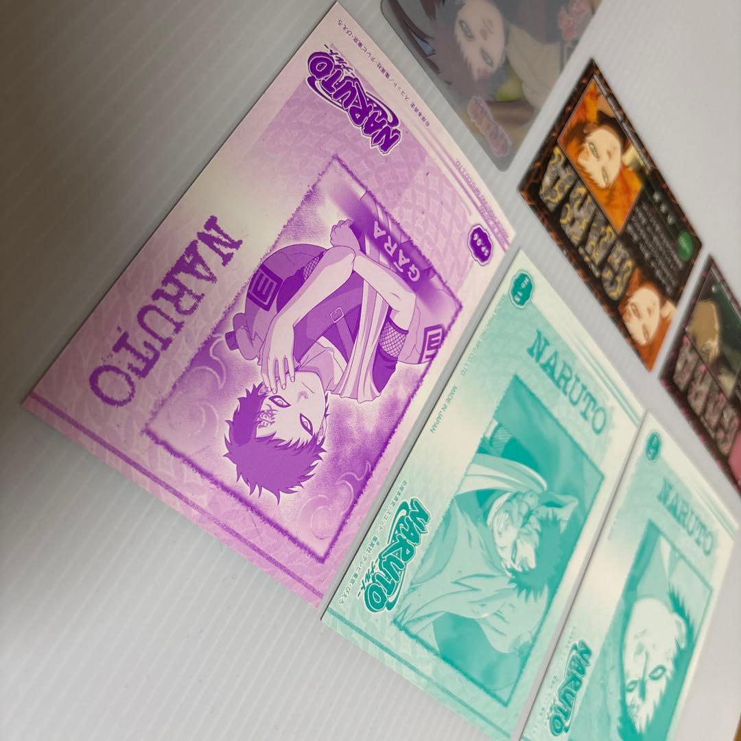 NARUTO ナルト 我愛羅 ガアラ ブロマイド 6枚セット