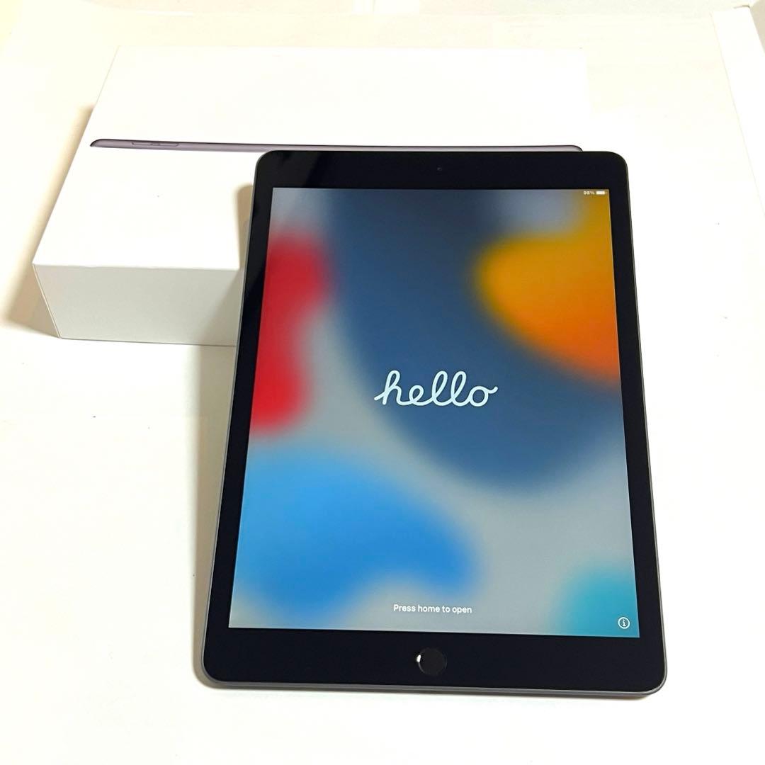 Apple iPad 第7世代32GB 外箱、保護フィルム、ケース付き