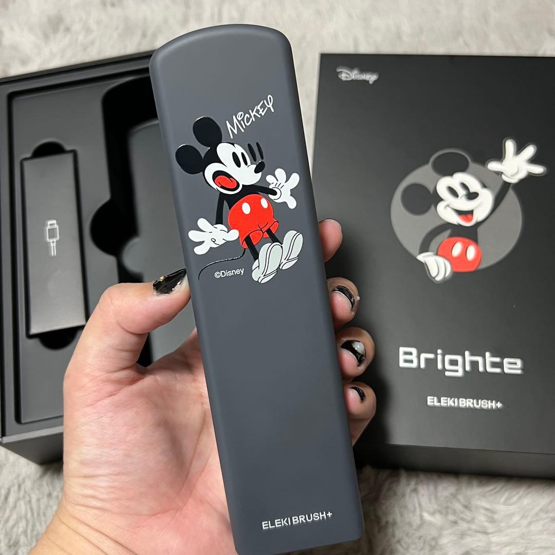 Brighte ELEKI BRUSH＋ ミッキー 新品未開封 美顔器 エレキブラシ
