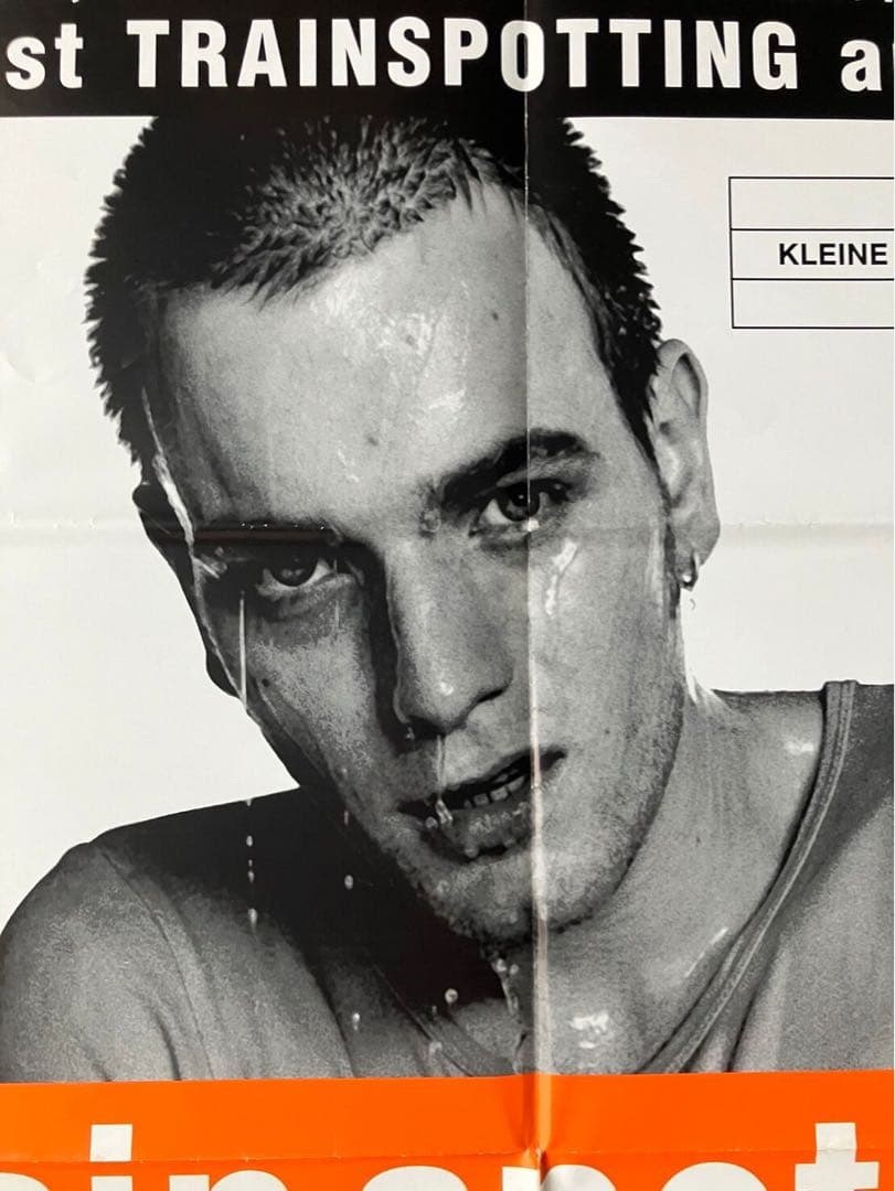 希少 独版オリジナルA1★トレインスポッティング 劇場ポスター1996