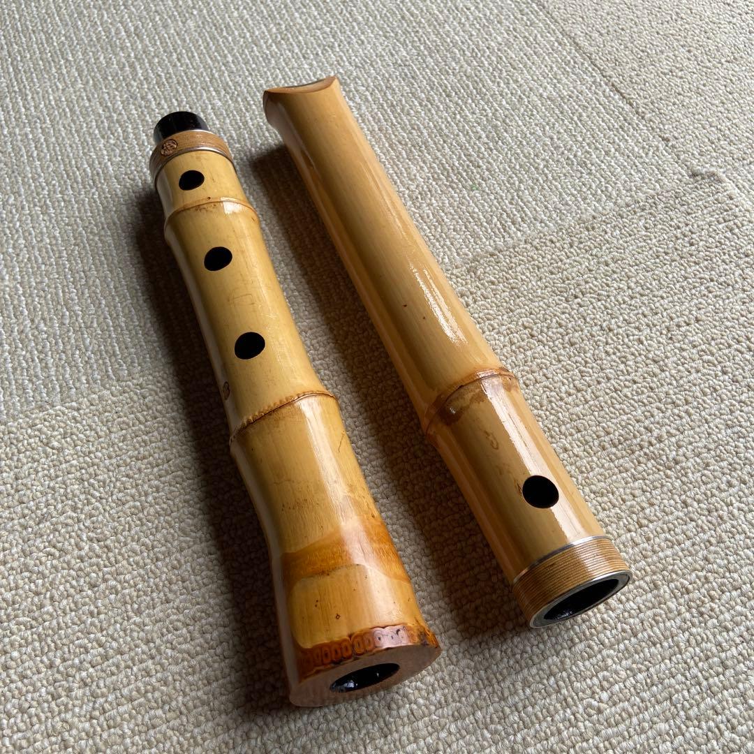 尺八竹童銘一尺六寸